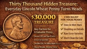 Hidden Treasures in Your Pocket: Lincoln Wheat Pennies Worth Up to $30,000